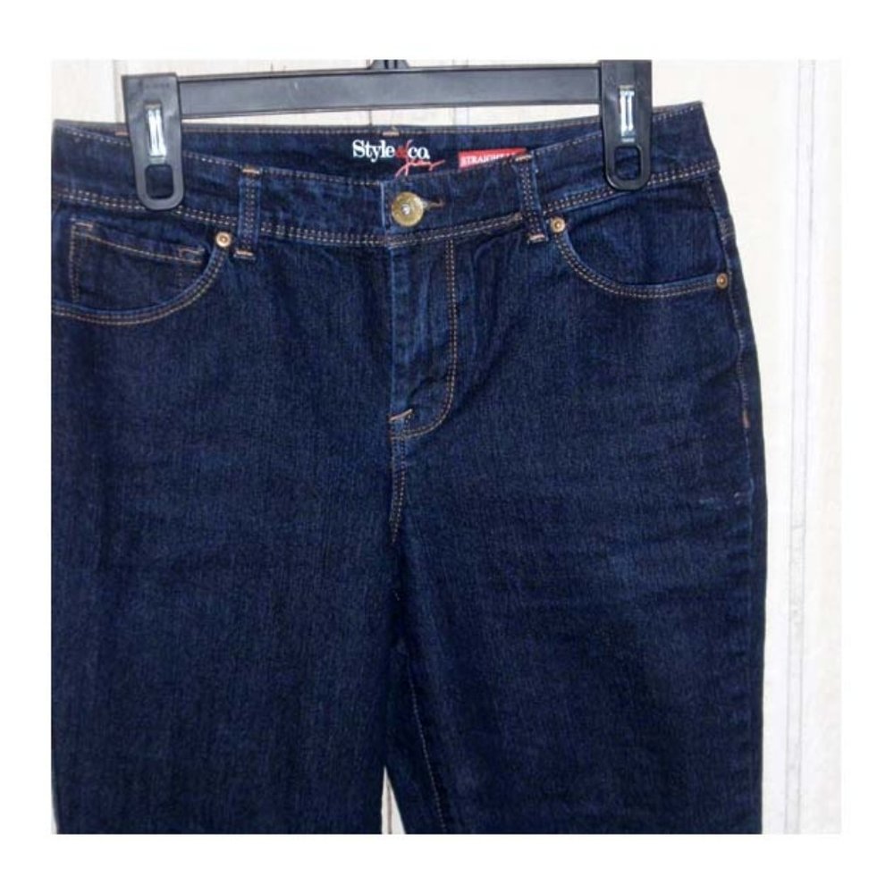 Style and Company Jeans size 6 short Straight Leg